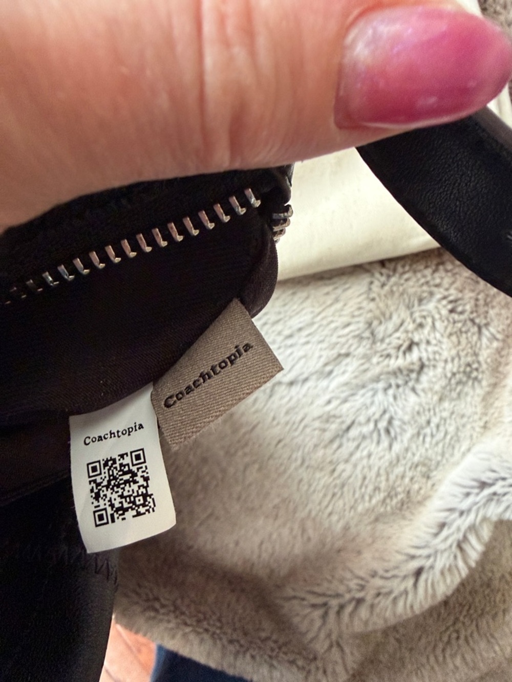 Coach Black Alter/Ego Medium Slouchy Shoulder Bag Upcrafted Leather Coachtopia - Picture 10 of 16